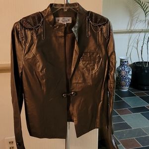 Leather jacket